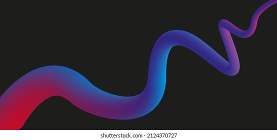 3d Colorful Dynamic Fluid Wave Abstract Background