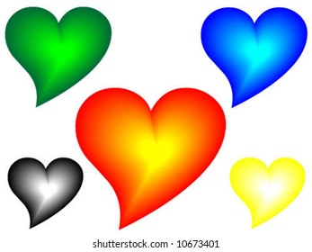 3.ᵉʳ colorido corazón