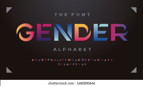 3d colorful modern fonts and alphabet, night life, night club, trendy minimal classic urban modern futuristic sport typeface typo typography and number, uppercase lowercase. Vector illustration.