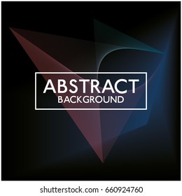 3D Colorful Wave Background. Dynamic Flux Effect. Abstract Vector Illustration. Design Template. Modern Pattern.