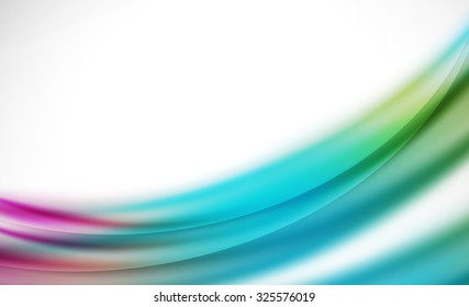 3d colorful wave line, abstract background with light and shadow effects. Wavy pattern, layout