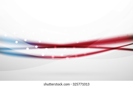 3d colorful wave line, abstract background with light and shadow effects. Wavy pattern, layout