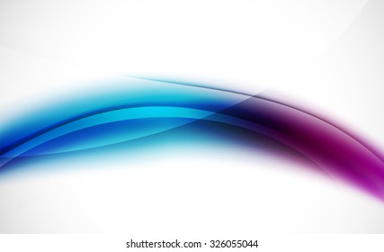 3d colorful wave line, abstract background with light and shadow effects. Wavy pattern, layout