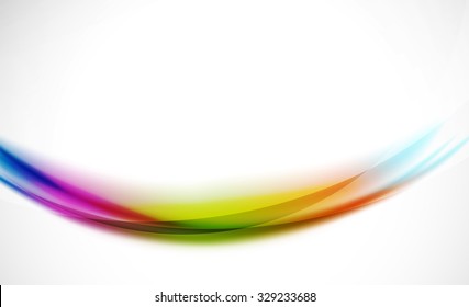 3d colorful wave line, abstract background with light and shadow effects. Wavy pattern, layout