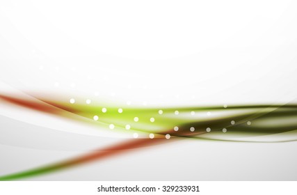 3d colorful wave line, abstract background with light and shadow effects. Wavy pattern, layout