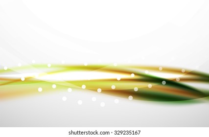 3d colorful wave line, abstract background with light and shadow effects. Wavy pattern, layout