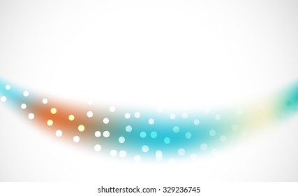 3d colorful wave line, abstract background with light and shadow effects. Wavy pattern, layout