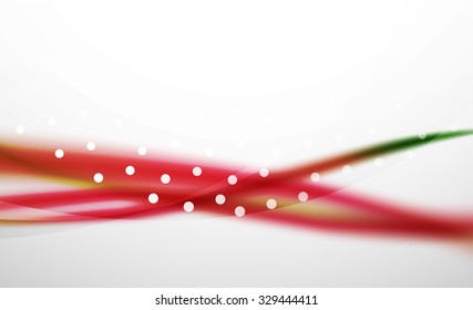 3d colorful wave line, abstract background with light and shadow effects. Wavy pattern, layout