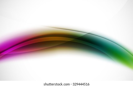 3d colorful wave line, abstract background with light and shadow effects. Wavy pattern, layout