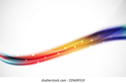 3d colorful wave line, abstract background with light and shadow effects. Wavy pattern, layout