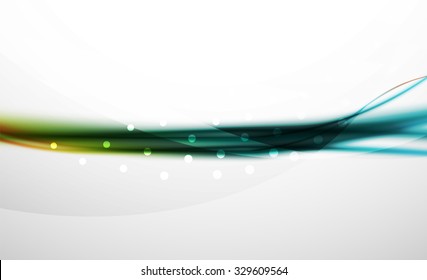 3d colorful wave line, abstract background with light and shadow effects. Wavy pattern, layout