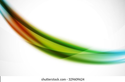 3d colorful wave line, abstract background with light and shadow effects. Wavy pattern, layout