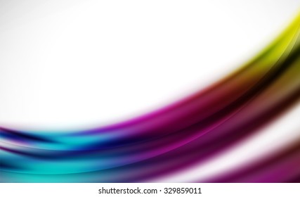 3d colorful wave line, abstract background with light and shadow effects. Wavy pattern, layout