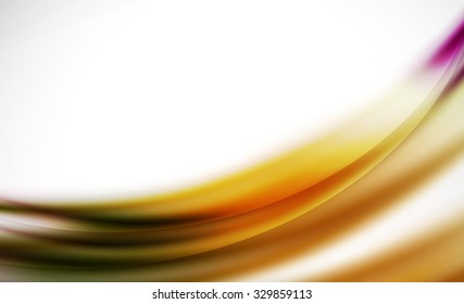 3d colorful wave line, abstract background with light and shadow effects. Wavy pattern, layout