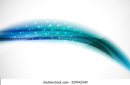 3d colorful wave line, abstract background with light and shadow effects. Wavy pattern, layout