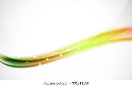 3d colorful wave line, abstract background with light and shadow effects. Wavy pattern, layout