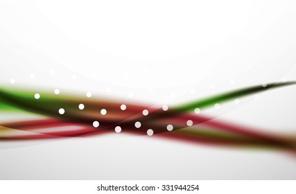 3d colorful wave line, abstract background with light and shadow effects. Wavy pattern, layout