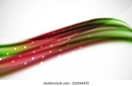 3d colorful wave line, abstract background with light and shadow effects. Wavy pattern, layout
