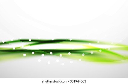 3d línea de onda colorida, fondo abstracto con efectos de luz y sombra. Patrón ondulado, disposición