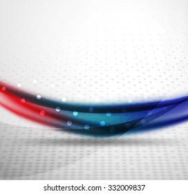 3d colorful wave line, abstract background with light and shadow effects. Wavy pattern, layout