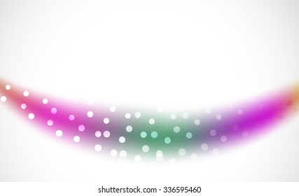 3d línea de onda colorida, fondo abstracto con efectos de luz y sombra. Patrón ondulado, disposición
