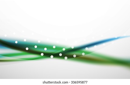 3D bunter Wellenlinie, abstrakter Hintergrund mit Licht- und Schatteneffekten. Wavy-Muster, Layout