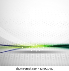 3d colorful wave line, abstract background with light and shadow effects. Wavy pattern, layout