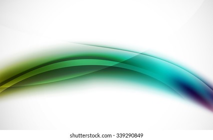 3d colorful wave line, abstract background with light and shadow effects. Wavy pattern, layout