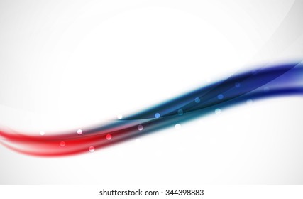 3d colorful wave line, abstract background with light and shadow effects. Wavy pattern, layout