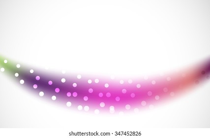 3d colorful wave line, abstract background with light and shadow effects. Wavy pattern, layout
