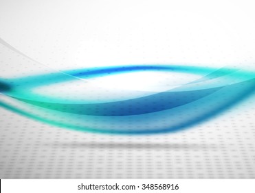 3d colorful wave line, abstract background with light and shadow effects. Wavy pattern, layout