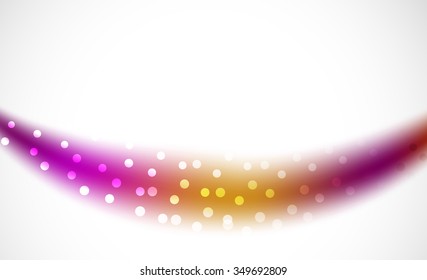3d colorful wave line, abstract background with light and shadow effects. Wavy pattern, layout