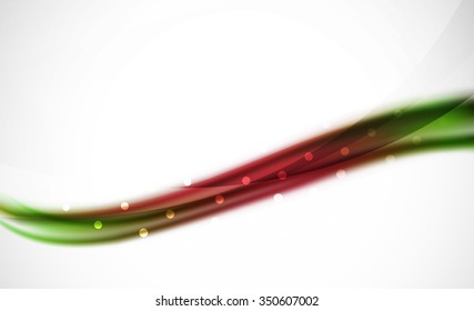3d colorful wave line, abstract background with light and shadow effects. Wavy pattern, layout