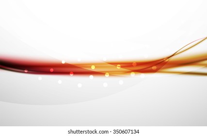3d colorful wave line, abstract background with light and shadow effects. Wavy pattern, layout