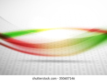 3d colorful wave line, abstract background with light and shadow effects. Wavy pattern, layout