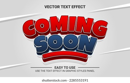 3d coming soon editable text effect