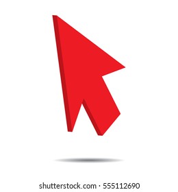 3D computer mouse arrow