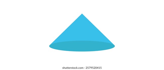 3d cone is a three-dimensional geometric shape in mathematics.