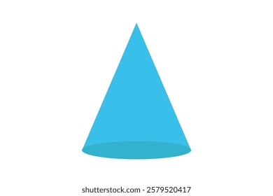 3d cone is a three-dimensional geometric shape in mathematics.