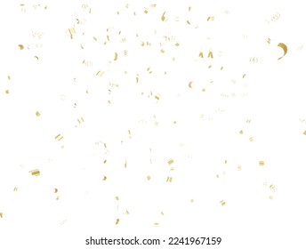 3.ᵉʳ fondo transparente de popper de un partido confetti