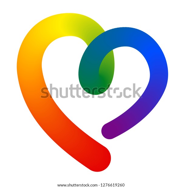 白い背景にlgbtレズビアン ゲイ バイセクシュアル トランスジェンダーのレインボー国旗の鮮やかなカラフルな色 ストックベクターイラスト クリップアート のベクター画像素材 ロイヤリティフリー