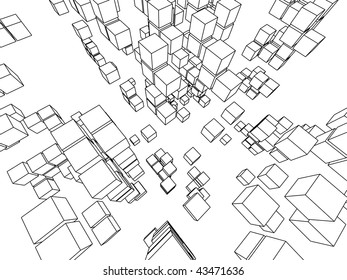 3D cube