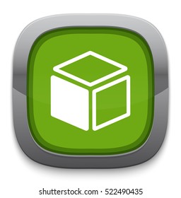 3d cube icon