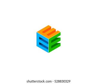 3d Letter E Logo High Res Stock Images Shutterstock