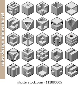 3d Cube Logo Design Pack
