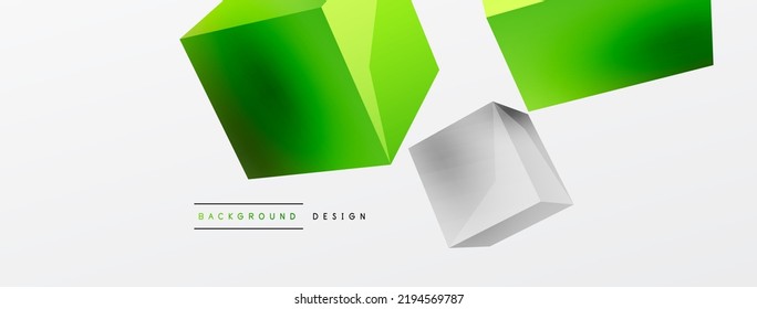 geometric techno abstract square
