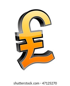 3d currency  icon vector illustration