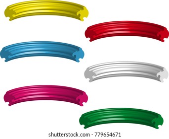 3D curve set desing element vector