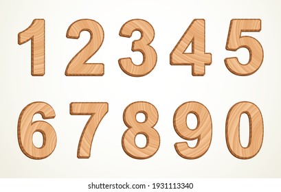 3d cute bold bio eco oak forest grain bark logo emblem element typeface set kid school design retro cartoon maple draw artist style. Closeup view ancient grunge pine line stylish light white backdrop