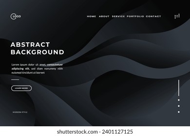 3D Dark Black Abstract Background has a captivating aesthetic that is simply perfect for various purposes. Whether you're designing a website